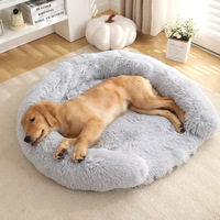 HONEY PAWS Langer PV Flauschiger Bolster-Hunderucksack mit Karomuster Reißverschluss 10kg Kapazität - Einfache Reinigung