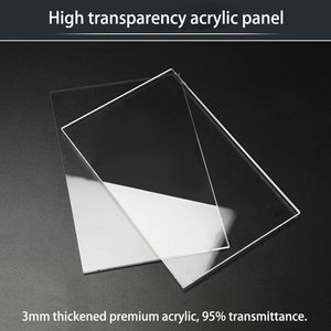 عبوة عرض أكريليك صندوق شفاف من الأكريليك مكعب المنظم حامل الغبار حماية معرضا ل عمل أرقام نموذج أطقم - Product Image 5