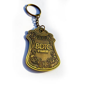 Llaveros Metálicos Personalizados con Diseño de Marca de Videojuegos, en Bronce Antiguo, Colección Creativa, Llavero de Aleación de Zinc a la Moda - Product Image 3