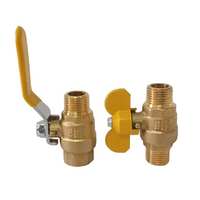 Alta calidad 2 1/2 pulgadas 1 ''latón Gas válvula de bola extensión 600 Wog colector 1/2'' 3/4 ''fabricantes Unión válvula de bola de latón