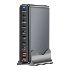Productos de tendencia 2025 recién llegados multifuncional 10 puertos para iPhone Laptop Tablet adaptador de cargador <span class=keywords><strong>USB</strong></span> 800W GaN 8C2A cargador - Product Image 3