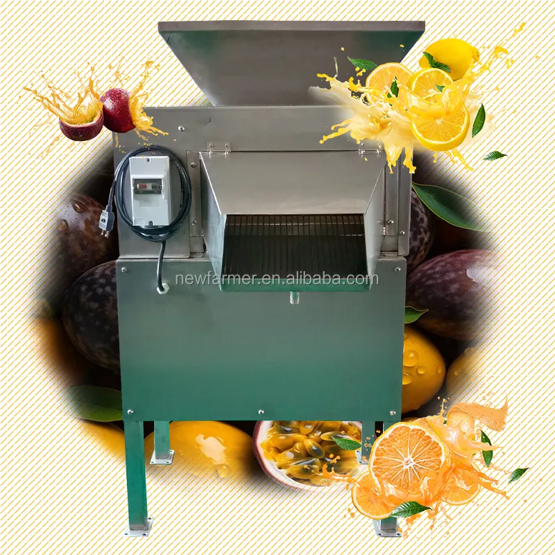 Double Roller Type Fresh Squeezed Orange Citrus Lemon Juice Extractor Machine Passion Fruit Making Juicer Machine