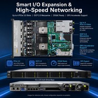 Untuk Fusion 1288hv5 1288HV6 1288HV7 1U Rack Server untuk Komputer Server Beli Server 1288HV5 1288HV5
