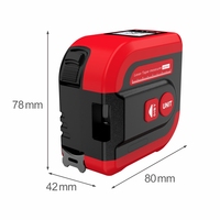 High-precision Handheld Electronic Ruler Laser Distance Meter with Tape Measure
