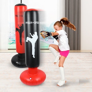 Saco de Boxeo Portátil Ligero de PVC para Entrenamiento Infantil, con Opción de Llenado de Agua, Colores y Tamaño Personalizables - Product Image 4