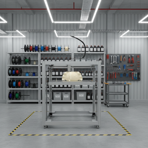 Impresora 3D FDM de Grado Industrial, Gran Tamaño, Alta Precisión, Compatible con Materiales ABS, PLA, TPU, PETG - Product Image 1