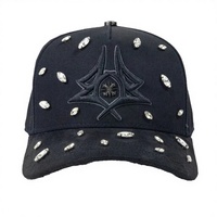 Casquettes de baseball sportives à pois avec logo brodé de luxe de haute qualité, motif léopard SON GOD, puce NFC, personnalisées, 100 % coton, unisexe
