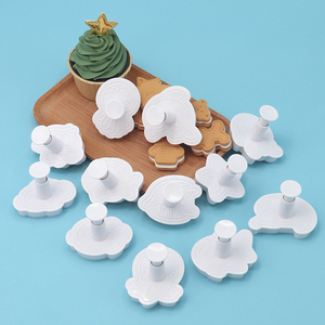4 Uds serie de animales del océano Marino Ballena tiburón Manta Ray simulación galleta molde creativo cocina hogar DIY hornear cortadores de <span class=keywords><strong>galletas</strong></span> - Product Image 3