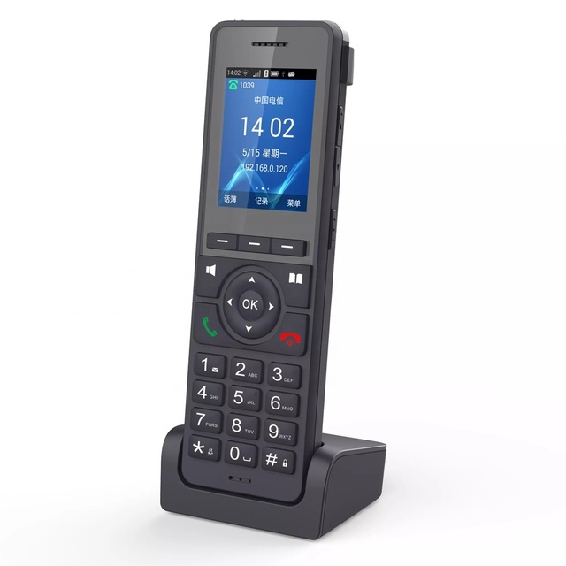 4G LTE Dual SIM VOIP Phone With WIFI 2.4G Cordless SIP VOIP 2G/3G/4G FWP Hotspot IP Phones for IP PBX Application