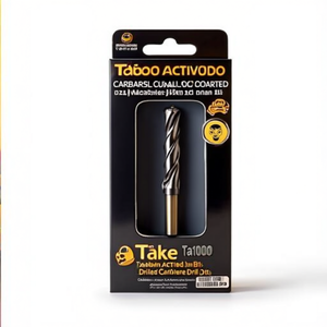Foret universel en carbure Ttake Ta1002, revêtement Nano TiAlN, forets en carbure 3Xd - Product Image 2