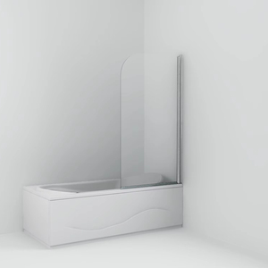 Écran de <span class=keywords><strong>baignoire</strong></span> de salle de <span class=keywords><strong>douche</strong></span> sans cadre <span class=keywords><strong>pliable</strong></span> sans poignée - Product Image 1