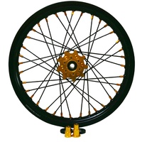 Roue arrière à rayons en alliage d'aluminium CNC 7075 T6, 16x1.85 pouces, remplacement pour Surron Light Bee X, moto électrique tout-terrain, motocross