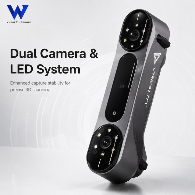 New Handheld 3d Scanner High Precision Professional Tool  Full Color Scanning Machine for Automotive Design Industrial Modeling