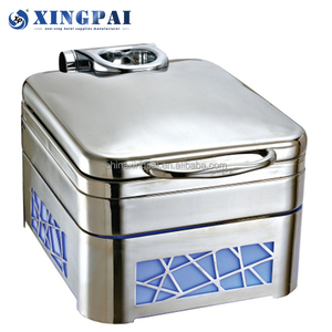 XINGPAI, otros suministros para hoteles y restaurantes, equipo de catering de acero inoxidable 304, calentador de alimentos, plato para frotar - Product Image 2