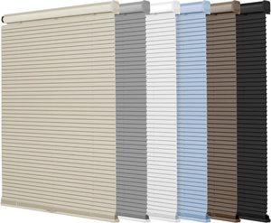 Factory Direct Smart Wood Blinds Cordless Classic Faux Wooden Venetian Blinds for <strong>Windows</strong> Modern Design Electric Format Built-In - Product Image 5