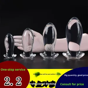 <strong>Dragon</strong> <strong>Egg</strong> Anal Plug High Transparency Giant Thick Crystal Wearable Outdoor Fisting Back Chamber Expander Adult Sex Toy Domestic - Product Image 2