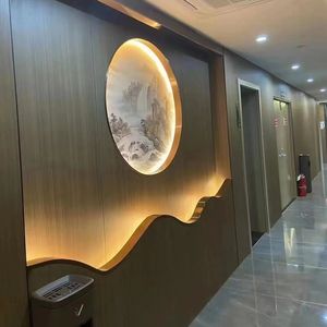 Wenge Luz Hpl Counter Top Laminado Sunmica Versátil Porta Pele para Banheiro Cozinha Outdoor Hotel Hospital - Product Image 5