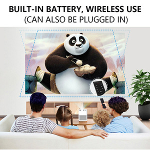 Máy Chiếu Mini G08 Tùy Chọn <span class=keywords><strong>Android</strong></span> G08C Wifi Màu Xanh Răng Cho Điện Thoại Máy Chiếu Hỗ Trợ 1080P 3D Home Movie - Product Image 3