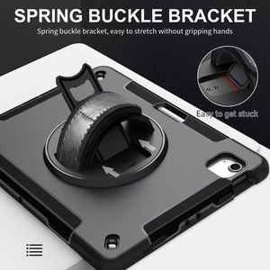 [Miesherk trường hợp máy tính bảng] <span class=keywords><strong>360</strong></span> độ xoay đĩa chống sốc chân đế nặng trường hợp đối với <span class=keywords><strong>iPad</strong></span> Air 6 11 inch M2 2024 - Product Image 5