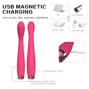 महिलाओं के लिए क्लासिक गुप्त मालिश वाइब्रेटर खिलौना महिलाओं के लिए पतली बैटरी संचालित सेक्स खिलौना ऑनलाइन दुकान - Product Image 4