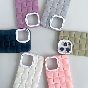 <span class=keywords><strong>Cover</strong></span> di lusso in <span class=keywords><strong>Silicone</strong></span> morbido TPU con supporto per <span class=keywords><strong>Apple</strong></span> per <span class=keywords><strong>iPhone</strong></span> <span class=keywords><strong>11</strong></span> 12 13 14 15 16 17 Pro Max custodie per cellulare da ragazza - Product Image 4