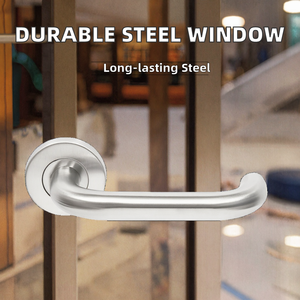 Factory Supply Durable Stainless Steel Modern <b>Door</b> Window <b>Handles</b> for Mall Use Ambidextrous Easy Installation 5-Year Warranty - Product Image 2