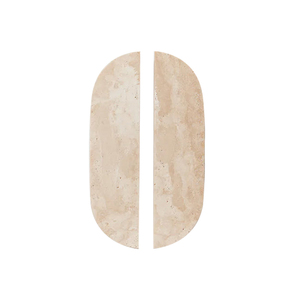 Saidkocc Retro cửa đồ nội thất ngăn kéo xử lý sang trọng màu be vàng travertine đá cẩm thạch đá xử lý cổ điển Knob cửa hàng trang trí nội thất - Product Image 5