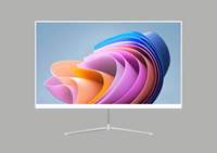 2025 New Design Hot Sale Factory Office Pc I9 I7 I5 1080 Desktop All in One Computer 24'' Monoblock Curved Led Ips Aio Pc