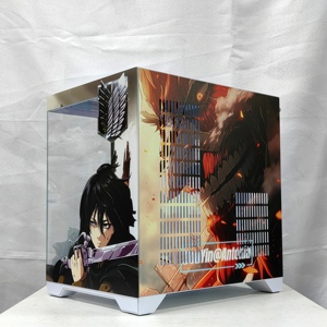เคสคอมพิวเตอร์ Attack on Titan ลายวิวทะเล สำหรับ M-ATX ITX Mid Tower เคสเกมมิ่งคอมพิวเตอร์ เคสคอมพิวเตอร์และเคสแบบทาวเวอร์ - Product Image 3
