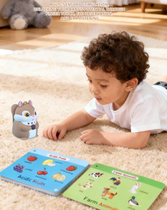 Geren Start Early Education Machine Interactive Learning Book for Toddlers 13-24 Months Unisex Cardboard Educational <b>Toy</b> - Product Image 3