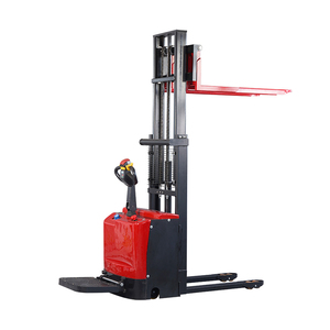 Apilador Eléctrico Nuevo de 1.5 Toneladas con Pedal, 1.6m 2m 3.5m para Manejo de Palés en Fábrica y Almacén, Batería de Plomo-Ácido - Product Image 1