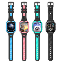 Wereldwijde Tracking 4G Kinder Telefoonhorloge met GPS tracker Walkie Talkie Kinder Smartwatch met Wekker SOS Knop AI Buddy