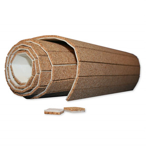 Tampon de liège antidérapant et absorbant les chocs Tampon <span class=keywords><strong>isolant</strong></span> en verre auto-adhésif Tampon de liège en mousse carré Papier de liège adhésif circulaire - Product Image 2