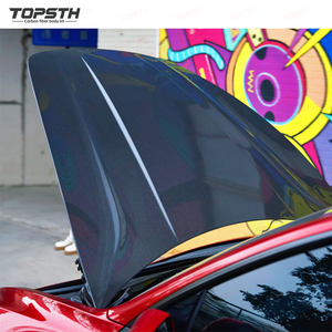 Cubierta <span class=keywords><strong>de</strong></span> fibra <span class=keywords><strong>de</strong></span> <span class=keywords><strong>carbono</strong></span> ligera personalizada Cyber Dry para 2024 + <span class=keywords><strong>Tesla</strong></span> Model 3 Performance Upgrade Engine Cover New Condition - Product Image 4