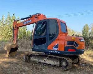 Excavatrice Doosan DX75 de 7 tonnes d'occasion bon marché Dx55 DX60 DH55 Micro pelle Shanghai de haute qualité à vendre - Product Image 4