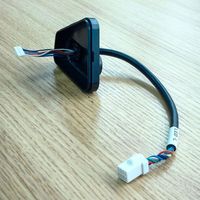 Kabel Konektor Adaptor Kustom 3pin Tahan Air Berperingkat IP66 dengan Konduktor Aluminium PTFE untuk Penggunaan Sepeda Motor
