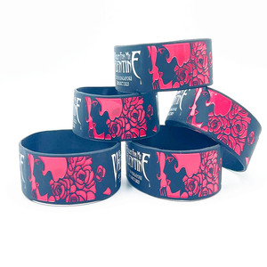 Bracelet en silicone écologique Bullet My Valentine, étanche, gravé, cadeau promotionnel original, incontournable pour les fans - Product Image 4