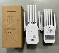 Extensor de Red Doméstica Transfronterizo YH-R-11, Amplificador de Señal de Seis Antenas y 300M, Repetidor de Pared, Wi-Fi Mejorado, CN;ANH