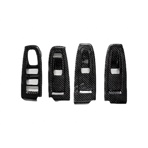 Kits Interiores de Lujo EPR de Alta Calidad D-VBH-WINDTRIM para SUBARU 2022+ WRX VAB VAF, Molduras para Interruptores de Ventanas Delanteras y Traseras, LHD, Carbono Seco - Product Image 1