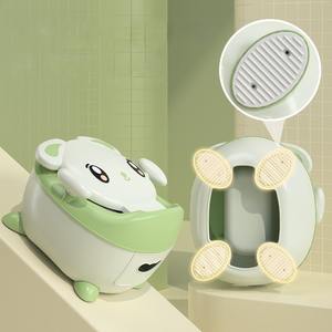 Siège <span class=keywords><strong>de</strong></span> Pot Bébé Pliable et Lavable en Plastique, Motif Animal <span class=keywords><strong>de</strong></span> Dessin Animé Mignon, Style Pratique, <span class=keywords><strong>Housse</strong></span> d'Apprentissage - Product Image 3