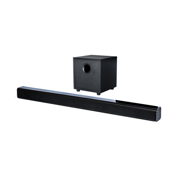 2.1ch Wireless bluetooth Soundbat with Wired Subwoofer Tv Speaker Soundbar Home Theatre System