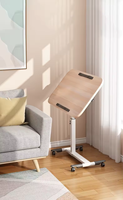 Bureau d'ordinateur moderne et simple, petit bureau portable, mini bureau ou table d'étude, bureau de maison ou de bureau
