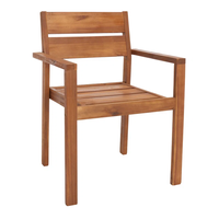 Ensemble de table à manger moderne en bois massif d'acacia, 6 places, résistant aux intempéries, pour cuisine intérieure/extérieure, tailles personnalisées, mobilier de maison