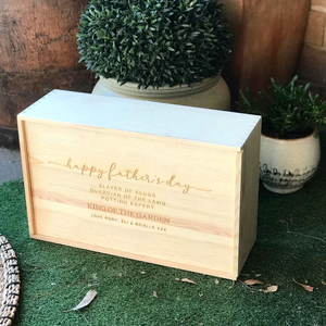 Fête des pères gravé en bois boîte de jardin Kit bois plantation outil organisateur jardin boîte cultivateur bêche sol houe bois plantation boîte - Product Image 4