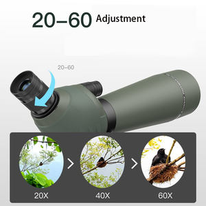 20-60X80 عالية الطاقة IPX7 ماء تلسكوب <span class=keywords><strong>2</strong></span> سرعة تكبير أحادي تلسكوب HD BAK4 طويل المدى أحادي العين لطائر watchnig - Product Image 6