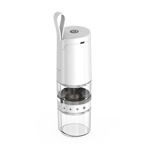 Cafetera Espresso Portátil de 5 Velocidades Ajustables con Logotipo Personalizado OEM, Cafetera Manual USB para el Hogar con Muelas Cónicas - Product Image 1