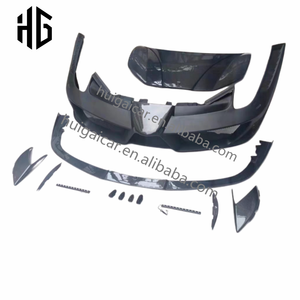 Kit de cuerpo de labio de parachoques de capó de motor delantero estilo Msy modificado para <span class=keywords><strong>Ferrari</strong></span> <span class=keywords><strong>458</strong></span> alerón de parachoques trasero faldones laterales kits de cuerpo exterior - Product Image 6