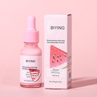 Sérum visage éclatant à la pastèque avec acide hyaluronique sérum de soin hydratant repulpant pour la peau sérum niacinamide éclaircissant