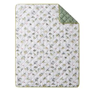 Cubrecamas Infantiles 100% Algodón, Cubrecama con Diseño de <span class=keywords><strong>Dinosaurios</strong></span> para Dormitorio Infantil, Juego de Edredón Reversible con Impresión Digital Personalizada, 2 Piezas - Product Image 2