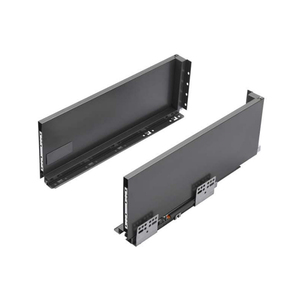 Ultra Thin Metal Slim <strong>Drawer</strong> <strong>Box</strong> Soft Closing <strong>Drawer</strong> System <strong>Slide</strong> <strong>Rail</strong> for Kitchen Cabinet - Product Image 6
